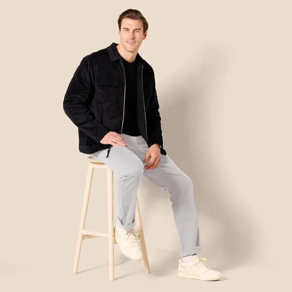 Men's Slim-Fit Pants, 5-Pocket Stretch Twill Design